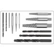 Set dispozitive Yato YT-0591, pentru extras suruburi rupte, 12 buc, HSS