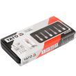 Set extractoare suruburi rupte YATO YT-0623, 6 buc, 3/8", otel
