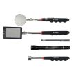 Kit 5 dispozitive de inspectie si recuperare Yato YT-06622, magnet, oglinda, led