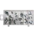 Set 30 cleme pentru cabluri, Yato YT-06783, 6-16mm, 30 buc, in cutie organizatoare