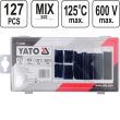 Set 127 tuburi termocontractibile, Yato YT-06866