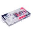 Set 28 de cleme tip crocodil Yato YT-06870, dimensiuni 50, 55, 60, 65, 70, 80 mm