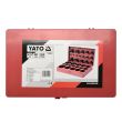 Set 419 garnituri de cauciuc O-ring, Yato YT-06876, dimensiuni de la 3x1.5mm la 50x3.5mm