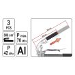 Pompa de gresat cu furtun rigid Yato, YT-0704, capacitate 500 ml