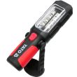 Lanterna cu magnet, rabatabila, Yato YT-08513, 9 leduri, 280 lm, 3xAA