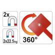 Dispozitiv magnetic reglabil pentru sudura, Yato YT-0862