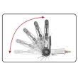 Slefuitor pneumatic Yato YT-09742, cu banda 20x520 mm, 20000 rpm