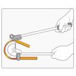 Dispozitiv de indoit tevi Yato YT-21846, maxim 18 mm