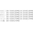 Set cleste multifunctional pentru sertizat Yato YT-23133, cu conectori, in trusa, dimensiuni 0.2-6mmp