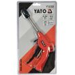 Pistol de suflat cu aer comprimat cu duza turbo Yato YT-23723, 1/4, 6.2 Bar, 110mm