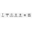 Set surubelnite izolate pentru electricieni Yato YT-2828, VDE, 7 bucati,1000V