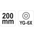 Cleste pentru taierea placilor ceramice Yato YT-37160, lungime 200 mm