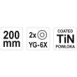 Cleste pentru taierea placilor ceramice Yato YT-37161, lungime 200 mm, cu cutite circulare