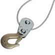 Troliu cu cablu, orizontal Yato YT-5911, maxim 1020 kG, 3m
