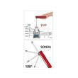 Tester pentru lichid de frana Yato YT-72981, Semnalizare optica si acustica