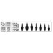 Tester presiune de compresie Yato YT-7302, pentru motoare pe benzin