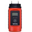 Contor de umiditate, umidometru Yato YT-73141, pentru lemn si alte materiale de constructii, LCD