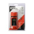 Contor de umiditate, umidometru Yato YT-73141, pentru lemn si alte materiale de constructii, LCD