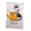 Set antifoane cu fir tip dop pentru urechi, Yato YT-7456, 8-10mm, silicon