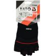 Manusi de protectie Yato YT-74660, prindere Velcro, fara degete, marimea L