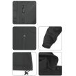 Geaca softshell Yato YT-79550, cu gluga, rezistenta la apa 9000, marimea S, Negru