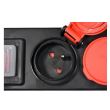 Prelungitor cu 3 locasuri, Yato YT-81240, lungime cablu 3m, max 3500W, cu impamantare, IP44