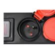 Prelungitor cu 4 locasuri, Yato YT-81241, lungime cablu 3m, max 3500W, cu impamantare, IP44