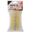 Set 20 tuburi termocontractibile Yato YT-81443, transparente, max diametru 4-6mm