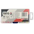 Set 100 tuburi termocontractibile Yato YT-81450, transparente, max diametru 1.7-6mm