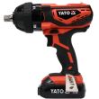 Pistol de impact cu acumulator Yato YT-82804, cuplu 300Nm, 18V, Li-Ion, 2Ah