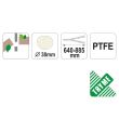 Foarfeca cu maner telescopic Yato YT-8840, 64-88.5cm, max. 38mm