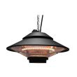 Incalzitor terasa cu halogen Yato YT-99501, 230V, 1500W, de tavan, IP44, Aluminiu, Telecomanda