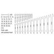 Set chei combinate 6-32mm, 25 buc., YATO, YT-0365