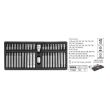 Set biti imbus RIBE, torx, 42 piese, YATO YT-0420