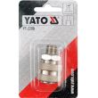 Mufa rapida pentru pistol pneumatic 1/4", cu filet exterior Yato YT-2390, mama