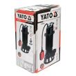 Pompa submersibila cu tocator pentru fose septice Yato YT-85350, material fonta,  750 W  
