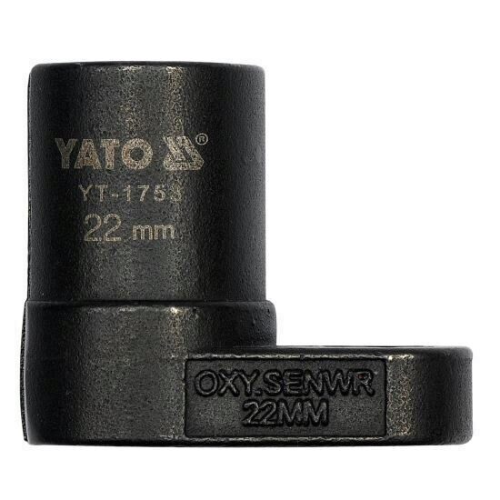 Cheie pentru sonda lambda Yato YT-1753, dimensiune 22 mm, Cr-V
