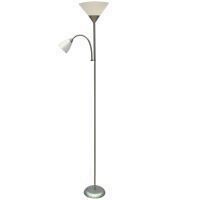 Lampa de podea Meric-2, 1.8m, E14,E27, max.100W, 2 surse de iluminat