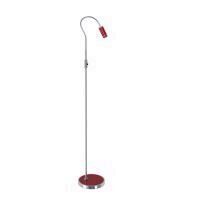 Lampa de podea Aras Red, 1.37m, Led, lumina calda, 3W
