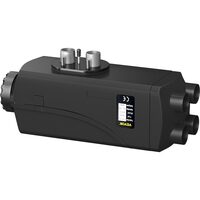Incalzitor stationar, Sirocou diesel, prize multiple, Vevor 8 kW, alimentare 12V DC, Telecomanda, consum 0.18-0.67 l/h, afisaj digital temperatura