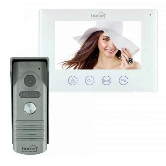 Interfon video Home DPV WiFi Set, video-interfon, funcții SMART, deschidere ușă/yală