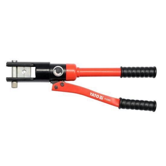 Cleste hidraulic pentru sertizat Yato YT-22860, forta 8T, 10-120mm
