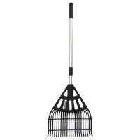 Grebla plastic, pentru frunze, Strend Pro DLR-810, maner telescopic 
