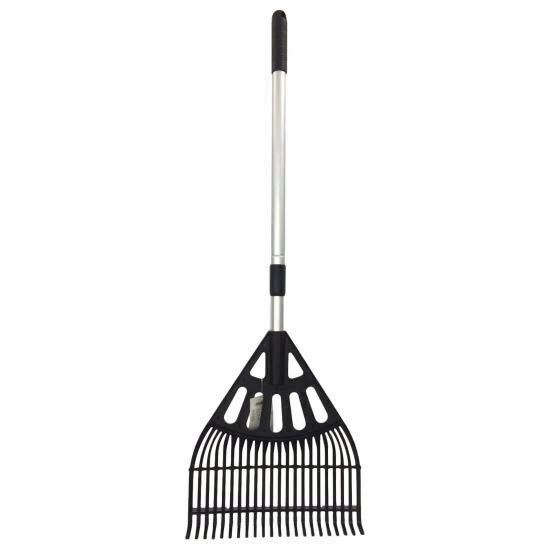 Grebla plastic, pentru frunze, Strend Pro DLR-810, maner telescopic 