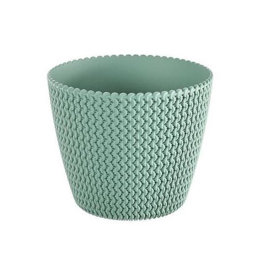 Ghiveci decorativ Prosperplast Salvie, diametru 22cm, inatime 18.4cm 
