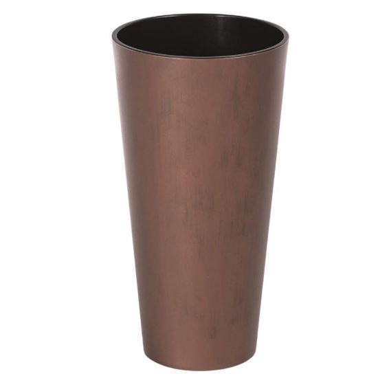 Ghiveci Prosperplast Tubus Corten 400x762 mm, cu vas interior
