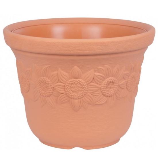 Ghiveci decorativ Sunny Terakota, 400x307 mm