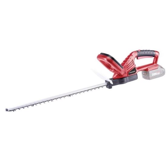 Trimmer electric cu acumulator pentru tuns gard viu, Worcraft 20V Li-ion, 51 cm, 2Ah