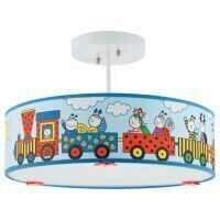 Lustra pentru copii, Home BB ML01, abajur panza, 3xE14, max 40W