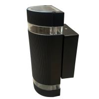 Aplica de exterior Regnum-4, Otel inoxidabil, IP44, GU10, lumina in 2 sensuri, 220 V